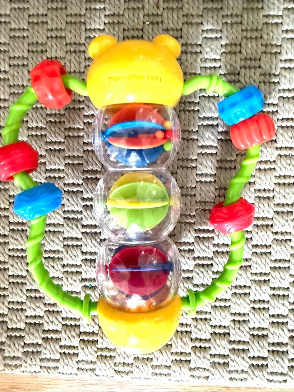 Baby Sensory Toy Lot 5pc Oball Nuby Rattle Teether Infant Fine Motor Grasp Toys
